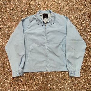 Vintage 60s Nortex Sportswear Zip Jacket Blue Talon Zipper